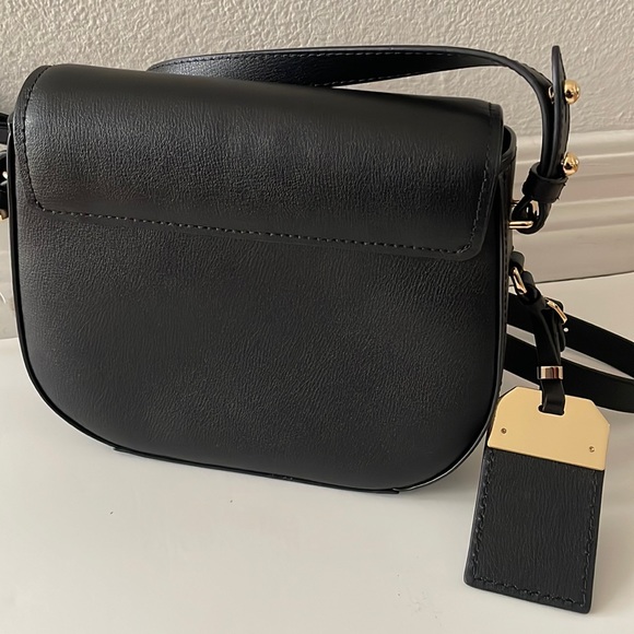 Marc Jacobs Mini Rider Black Leather Crossbody Bag Handbag Crossbody Purse NWT - Picture 13 of 13